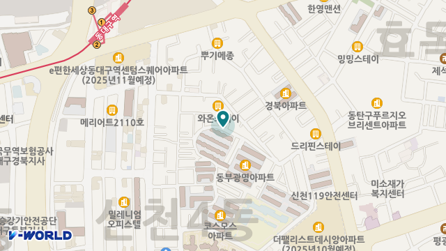 신천재가복지센터 위치 지도