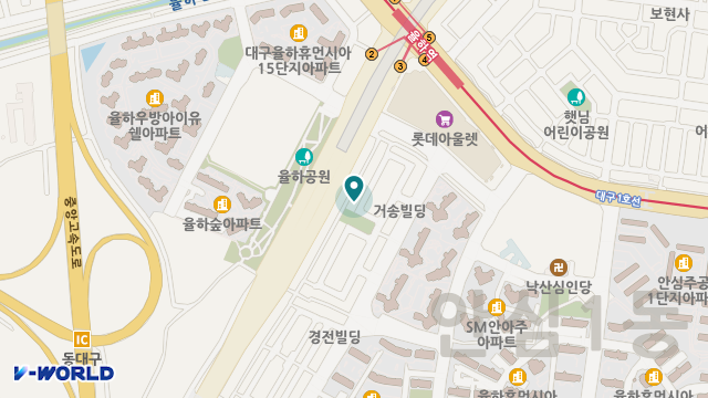사랑나눔안일노인복지센터 위치 지도