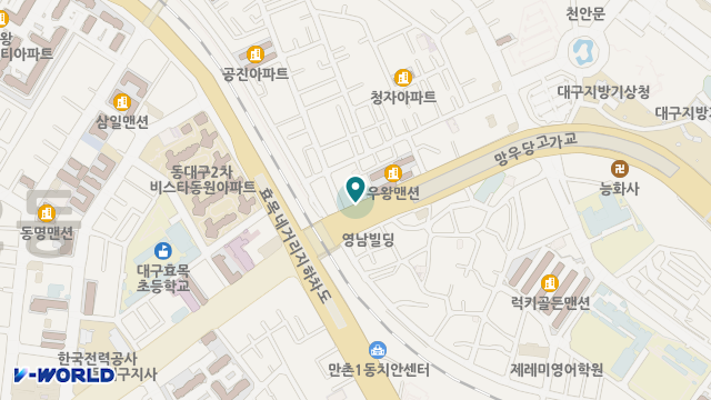 효행재가실버복지센터 위치 지도