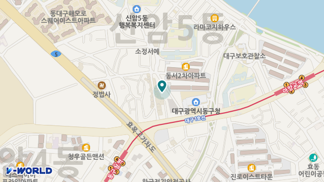 동서재가복지센터 위치 지도