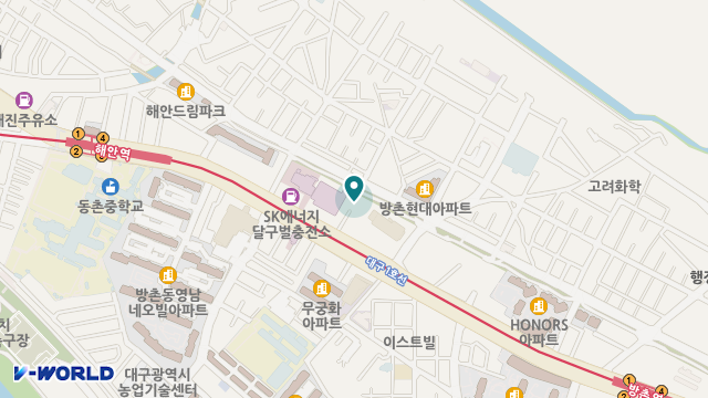 방촌데이케어센터 위치 지도