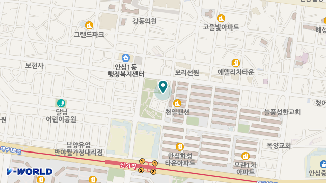 대구시민재가복지센터 위치 지도