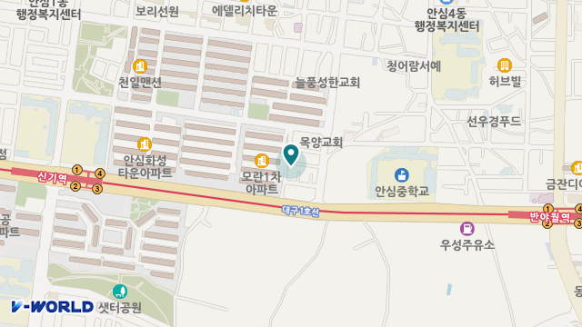 녹원재가장기요양기관 위치 지도