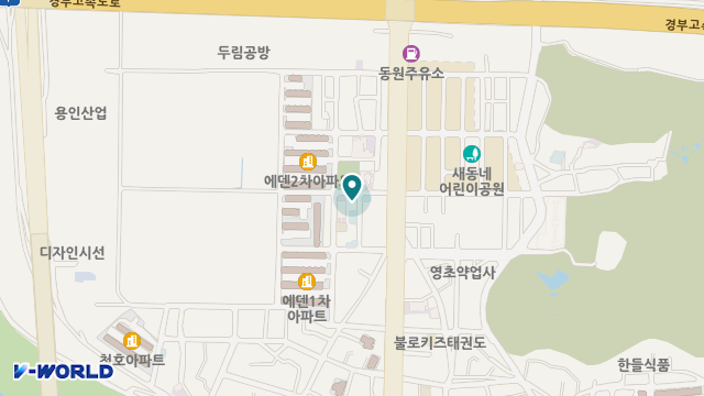 한빛실버재가복지센터 위치 지도