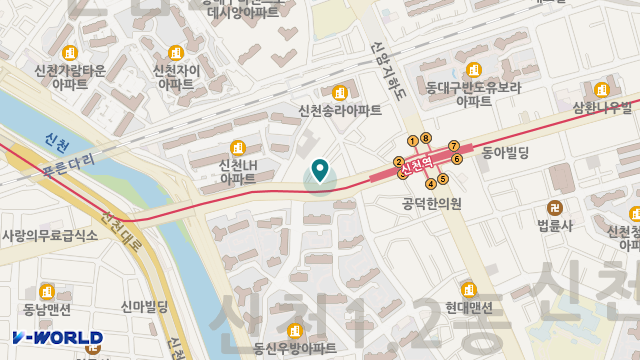 실버웰노인복지센터 위치 지도