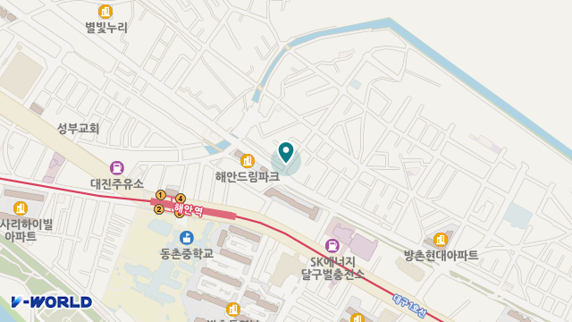 늘사랑복지센터 위치 지도