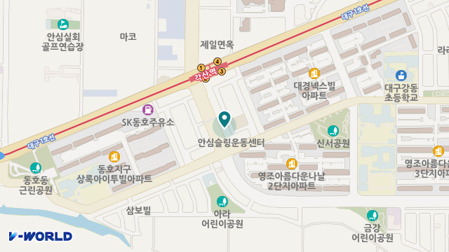 신은빛노인요양센터 위치 지도