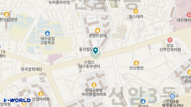대한노인복지센터 위치 지도