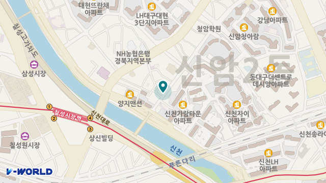 애심재가장기요양기관 위치 지도