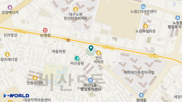 참사랑노인복지센터 위치 지도