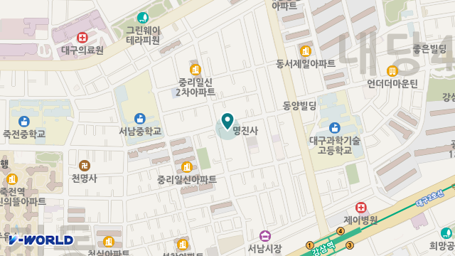 은빛사랑재가복지센터 위치 지도