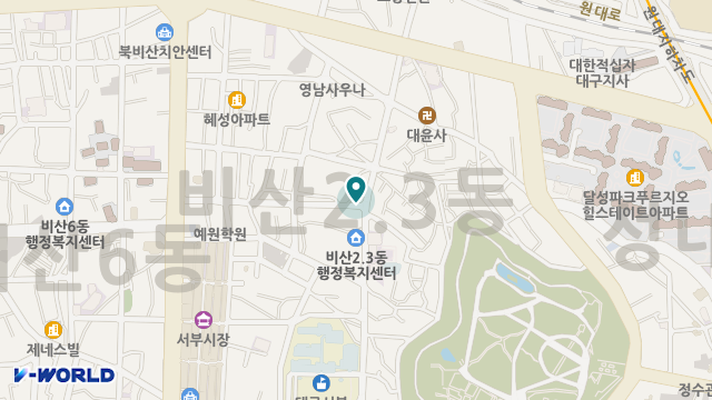 동행재가노인복지센터 위치 지도