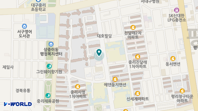 실버웰노인복지센터 위치 지도