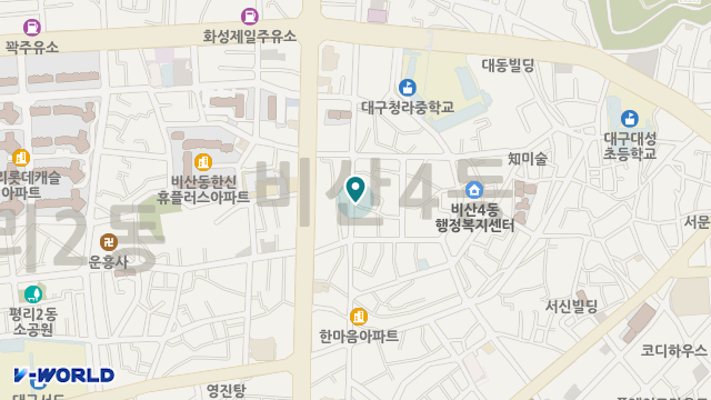 유정재가노인복지센터 위치 지도