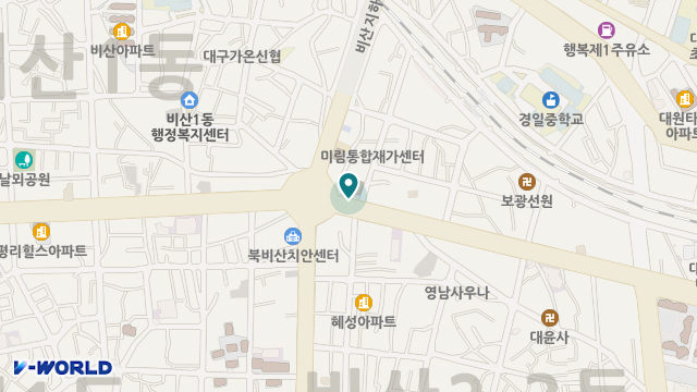 가일노인복지센터-비산지점 위치 지도