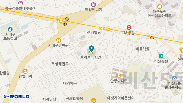 효성장기요양센터 위치 지도
