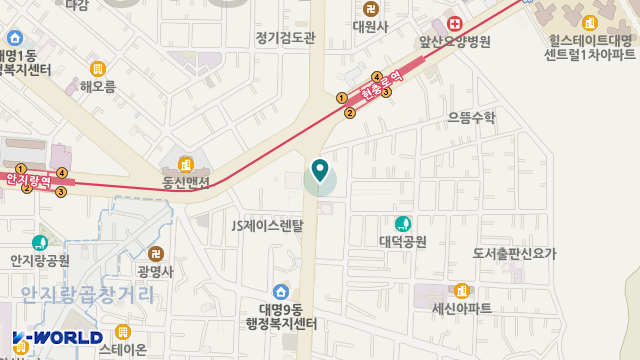 정성재가복지센터 위치 지도