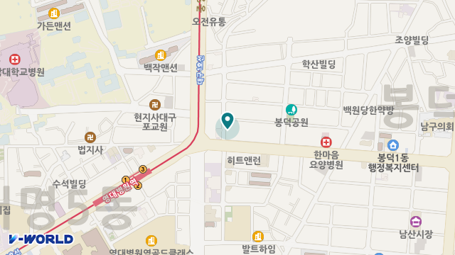 해피재가요양센터 위치 지도