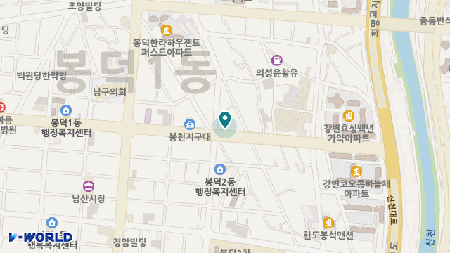 오케이노인복지센터 위치 지도