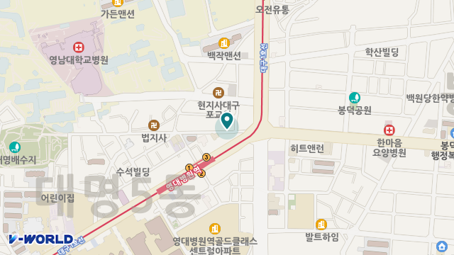 지메디 위치 지도