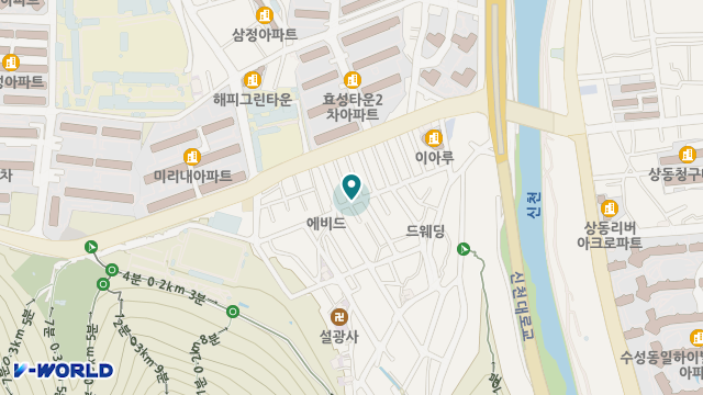 명인재가노인복지요양기관 위치 지도