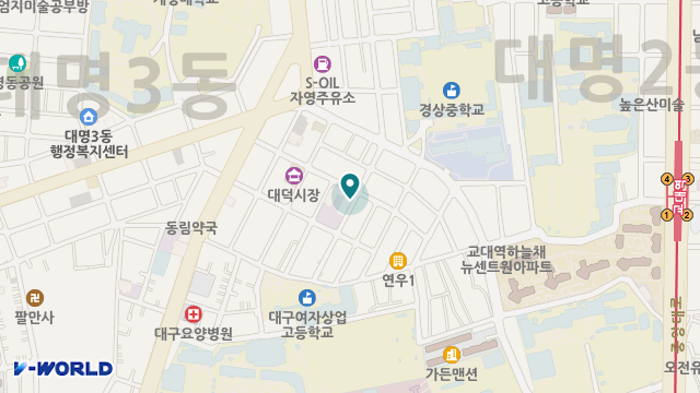 해피시니어재가센터 위치 지도