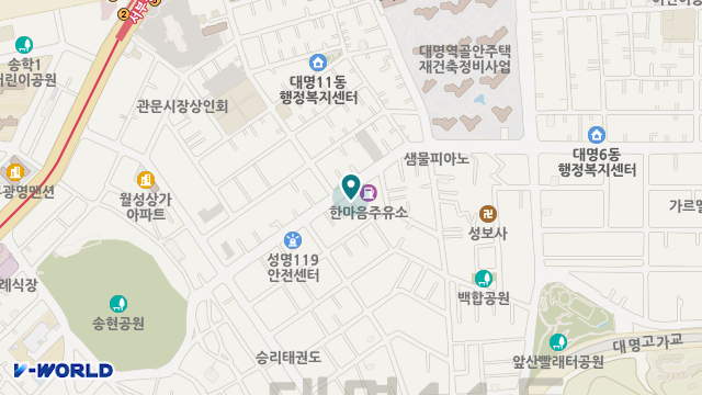 가온메디 위치 지도