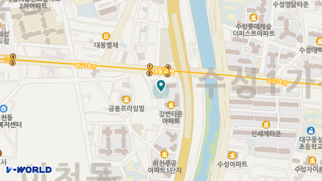 가람재가복지센터 위치 지도