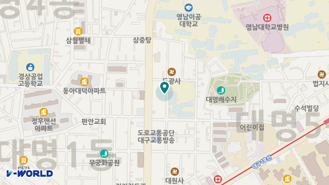 수현복지케어센터 위치 지도