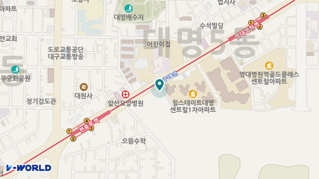 황금노인복지센터 위치 지도