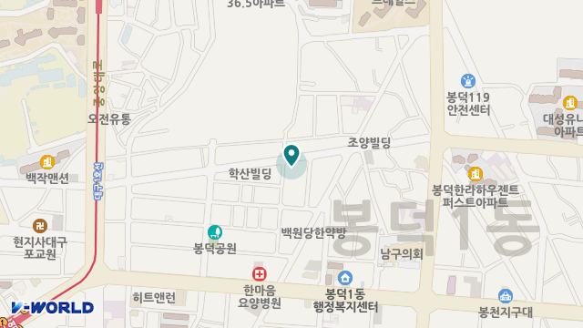 장수노인복지센터 위치 지도