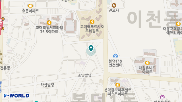 나눔방문노인요양센터 위치 지도