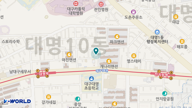 아는복지센터 위치 지도