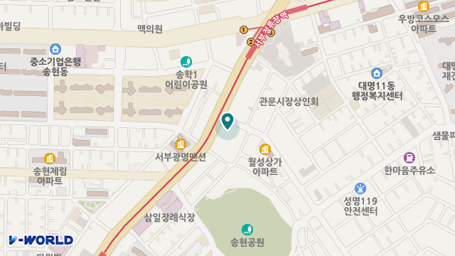 경대재활주간보호센터 위치 지도