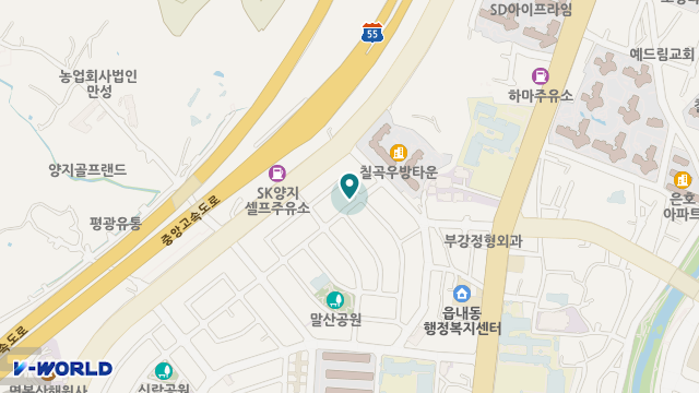 한빛복지센터 위치 지도