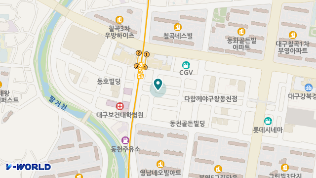 상록수복지센터 위치 지도