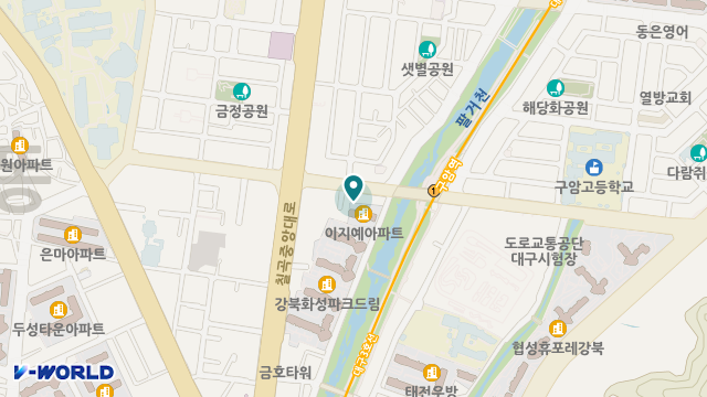 영광재가노인복지센터 위치 지도