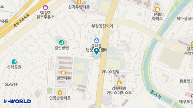 가가호호주간보호센터 위치 지도