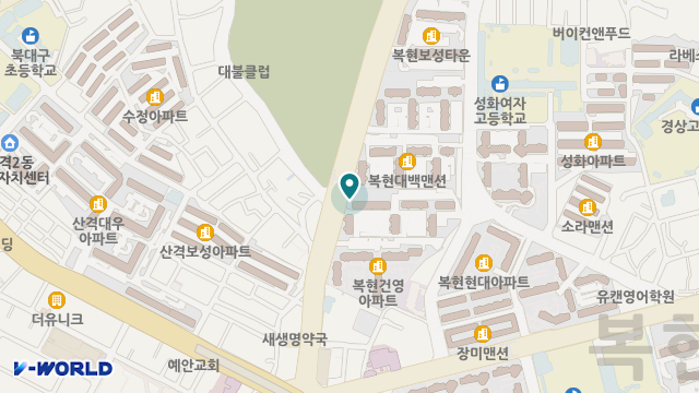 해바라기노인복지센터 위치 지도