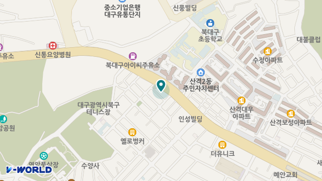 효경재가복지센터 위치 지도