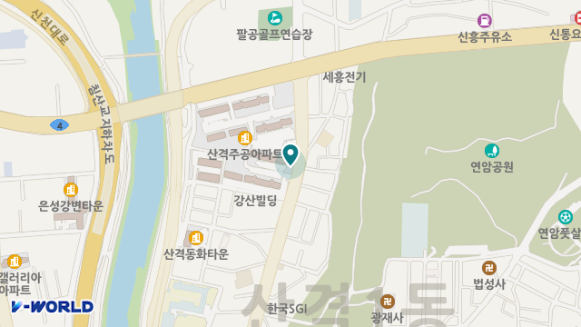 북대구종합복지센터 위치 지도