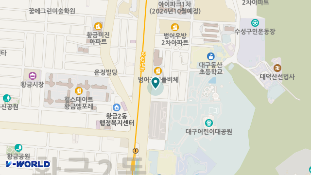 다온복지센터 위치 지도