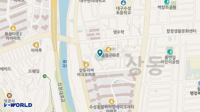 대구요양노인복지센터 위치 지도