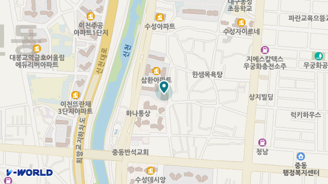 신달구벌요양복지센터 위치 지도