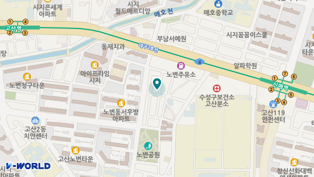 길메디칼 위치 지도
