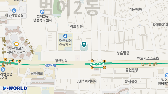 평화재가노인복지센터 위치 지도