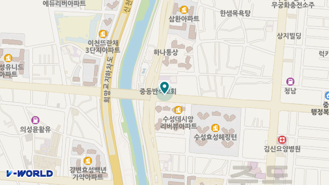 대구이동목욕차 위치 지도