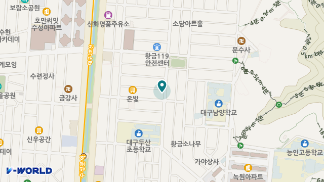 수성복지용구 위치 지도