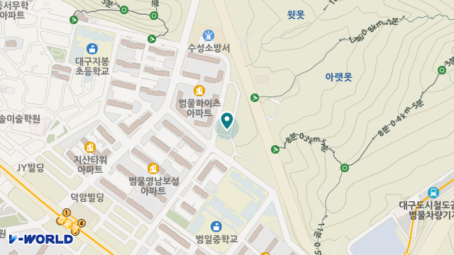 한사랑재가노인복지센터 위치 지도