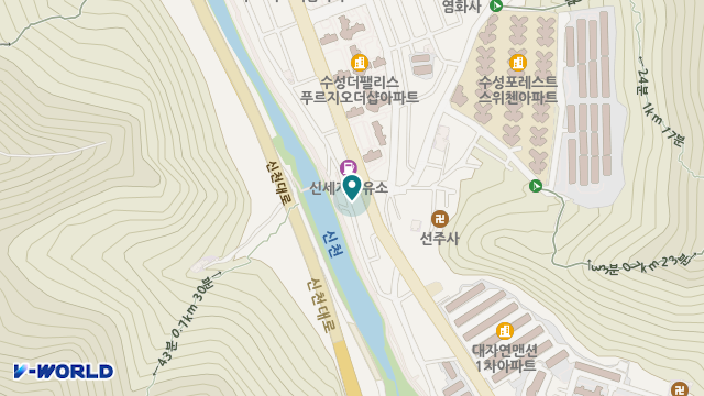 유박사재가노인복지센터 위치 지도